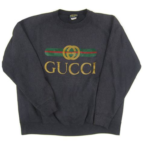 vintage gucci sweater hip hop|Why Bootleg Gucci Is, to Some, More Authentic Than the Real .